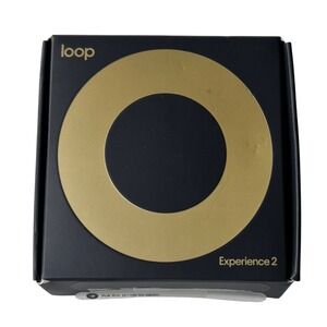 Loop Experience 2 Earplugs Gold Noise Reduction Rating 12dB SNR 17dB